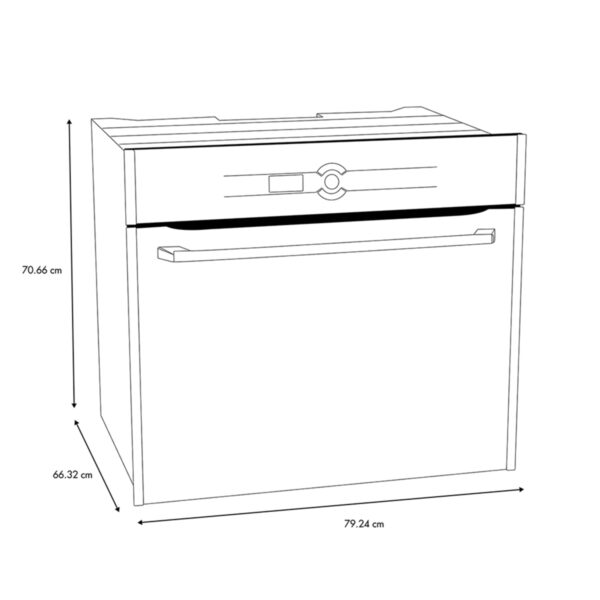 HORNO DE GAS 80CM IOMABE IO8042HGWD1 - Image 2
