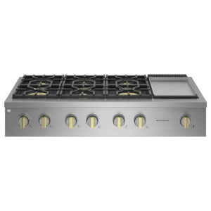 PARRILLA DE 6 QUEMADORES CON PLANCHA ZGU486NDTSS MONOGRAM