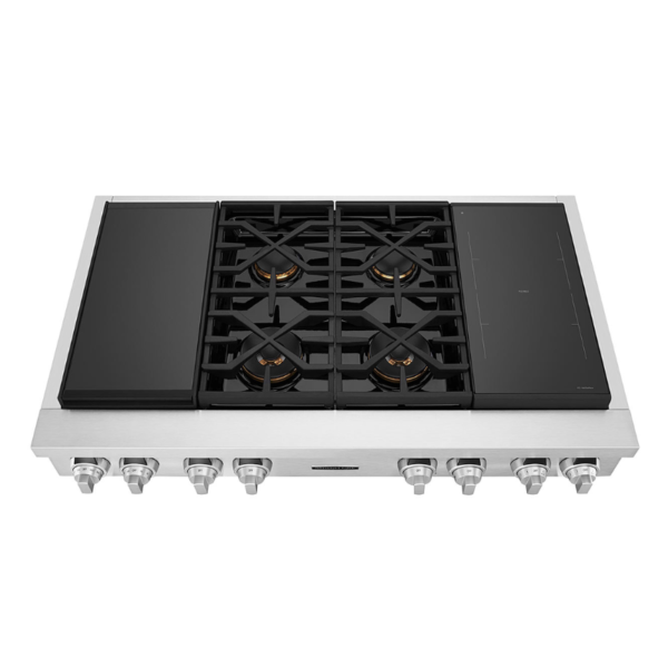 PARRILLA 48" 4 QUEMADORES, SOUS VIDE E INDUCCIÓN SIGNATURE SKSRT480SIS