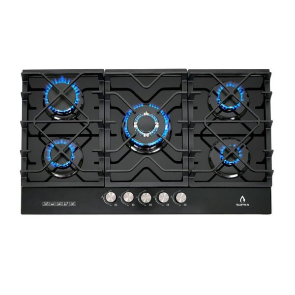 PARRILLA DE 5 QUEMADORES 87CM	SUPRA	5Q-TG-87