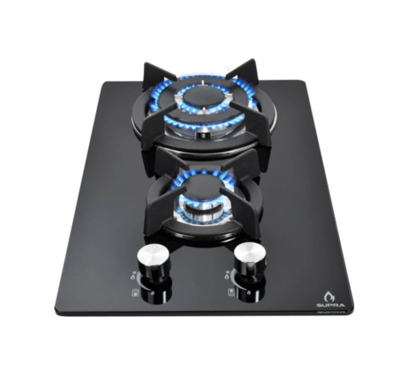 PARRILLA DE 2 QUEMADORES 32CM	SUPRA	DOMINO GLASS