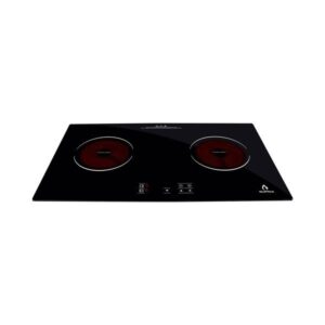 PARRILLA ELÉCTRICA VITRO 2 QUEMADORES 29CM SUPRA	 VITROROSSO-V