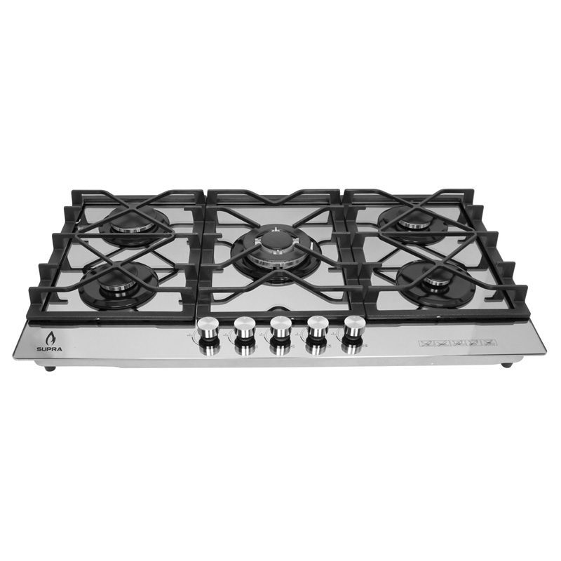 PARRILLA DE GAS 5 QUEMADORES 87CM SUPRA 5Q-TM-87