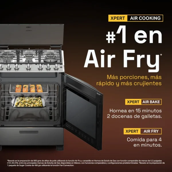 ESTUFA DE PISO 30"	WHIRLPOOL	WFR7250S - Image 3