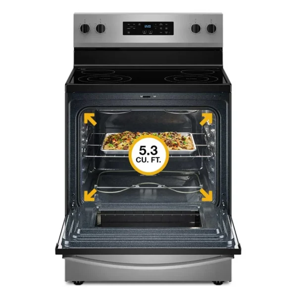 ESTUFA ELÉCTRICA DE PISO 30"	WHIRLPOOL	WFES3530RS - Image 3