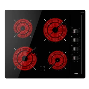 PARRILLA ELÉCTRICA 4 QUEMADORES 60CM	TEKA	TTC 64000 XFL BK