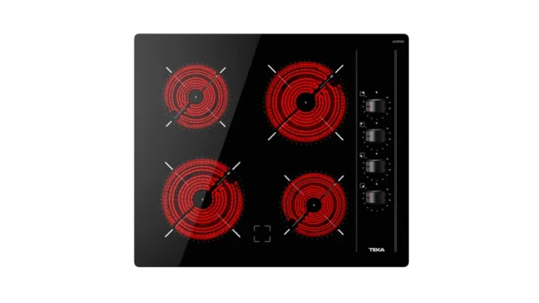 PARRILLA ELÉCTRICA 4 QUEMADORES 60CM	TEKA	TTC 64000 XFL BK