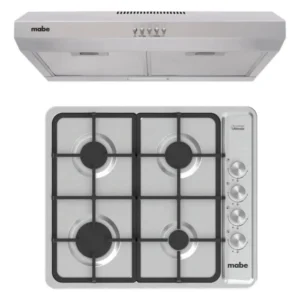 COMBO PARRILLA Y CAMPANA 60CM MABE PM6040CM6040