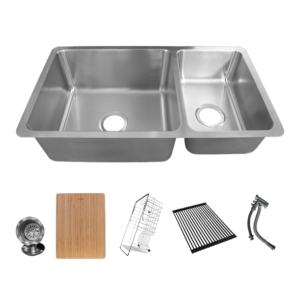 COMBO TARJA CON MONOMANDO Y ACCESORIOS ELKAY EU-32189ACO+MB