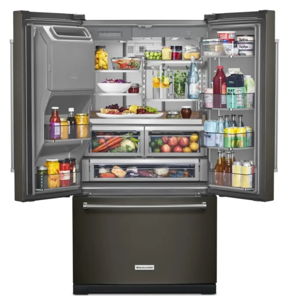 REFRIGERADOR FRENCH DOOR 27P3 36" KITCHEN AID KRFF577KBS - Image 2