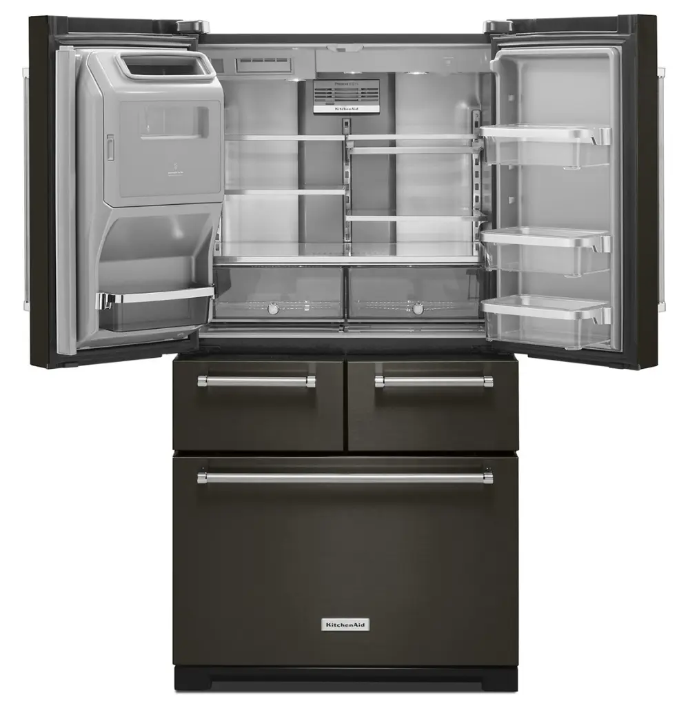 REFRIGERADOR FRENCH DOOR 26P3 36" KITCHEN AID KRMF706EBS - Image 2
